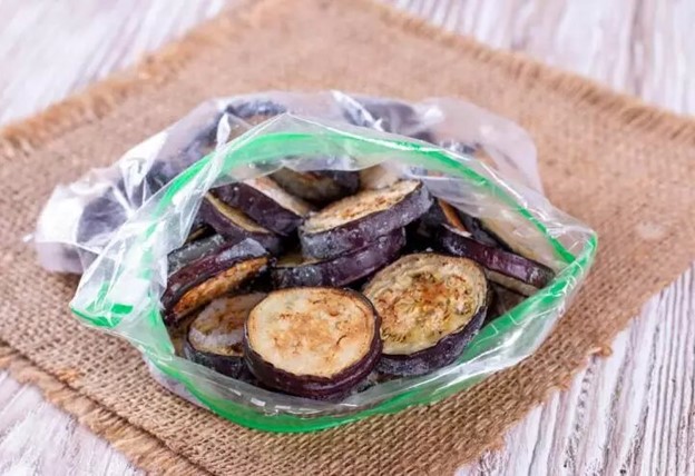 Заморозка баклажанов кружочками
